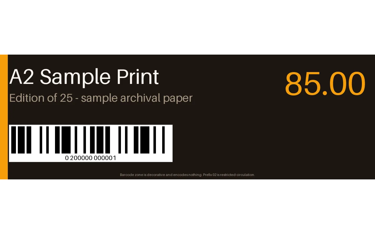 Print Edition Label detail preview