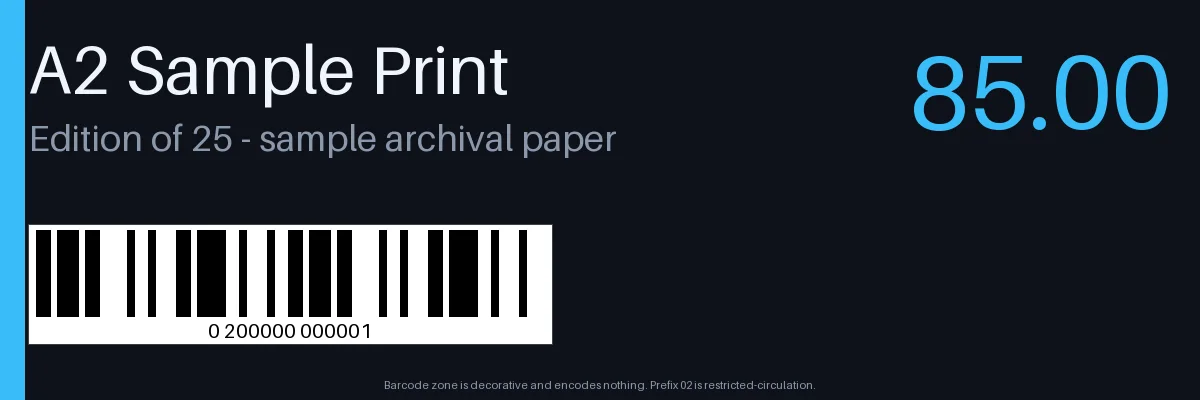 Print Edition Label variant 2