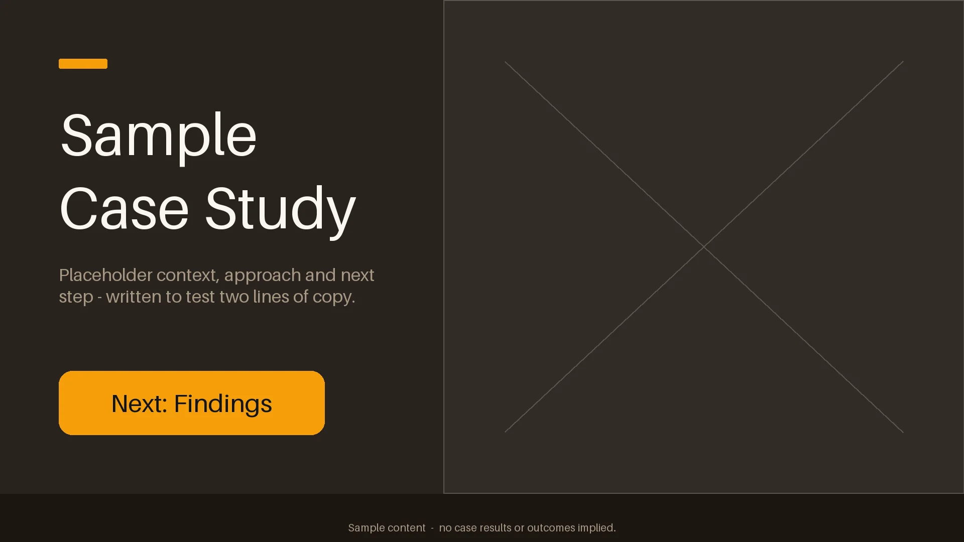 Case Study Split Slide variant 1