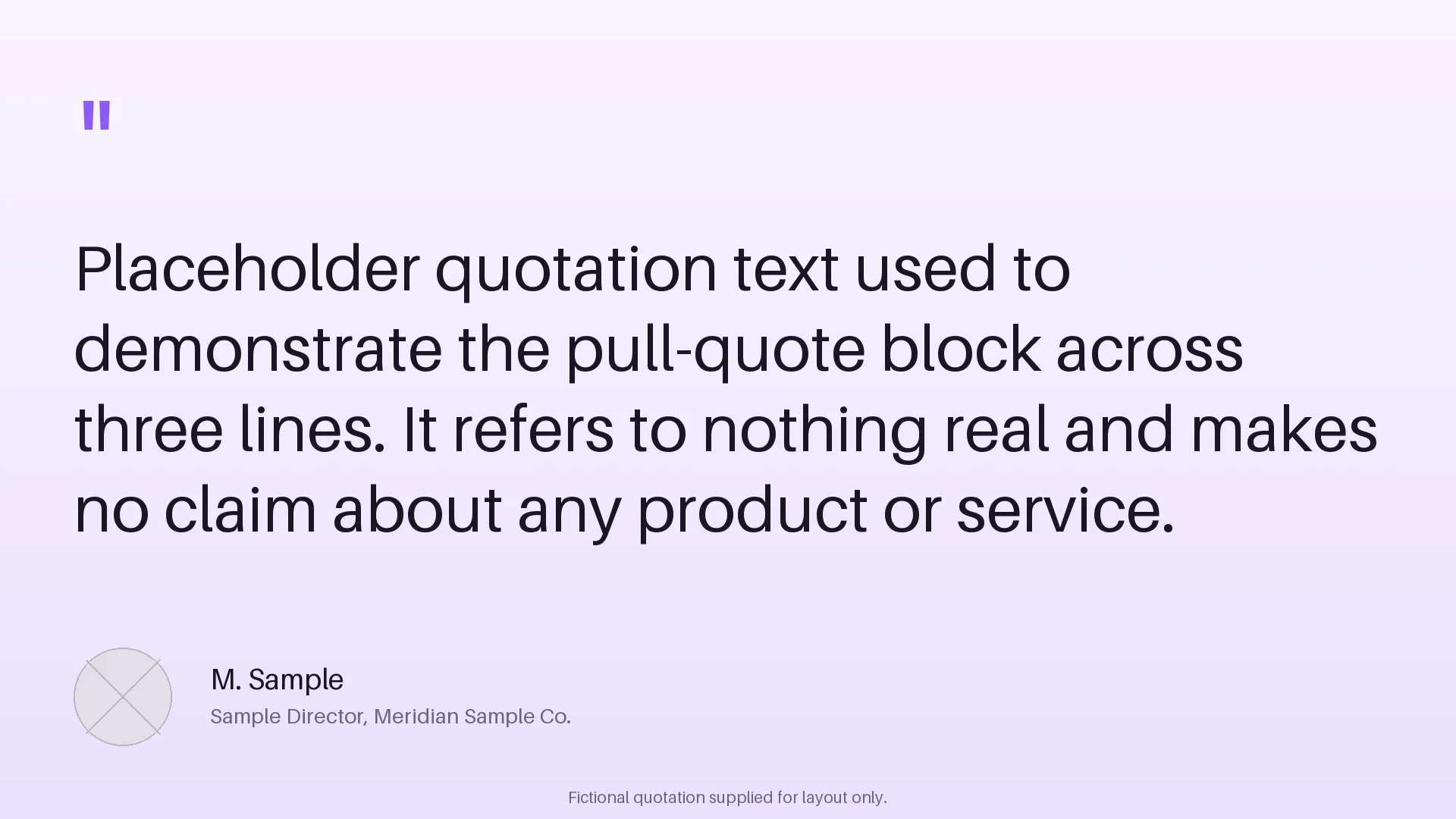 Client Quote Slide variant 1