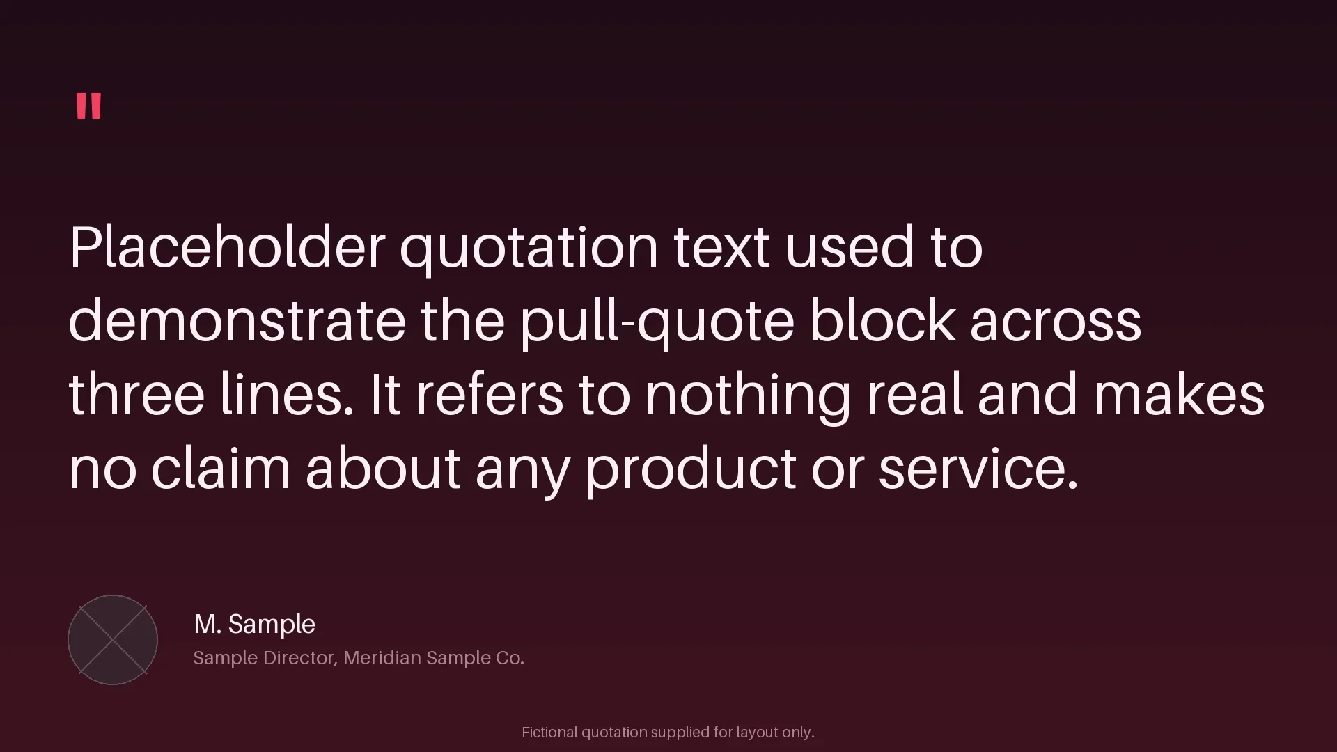 Client Quote Slide variant 2