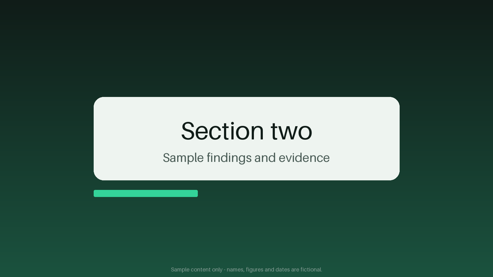 Section Divider Plate canonical preview