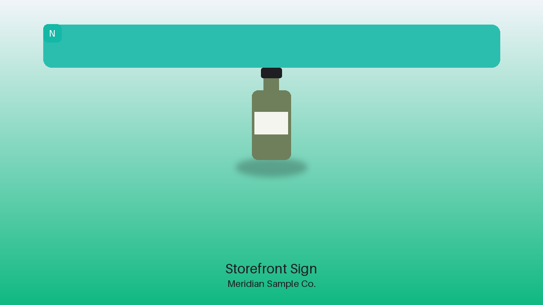 Storefront Sign variant 1