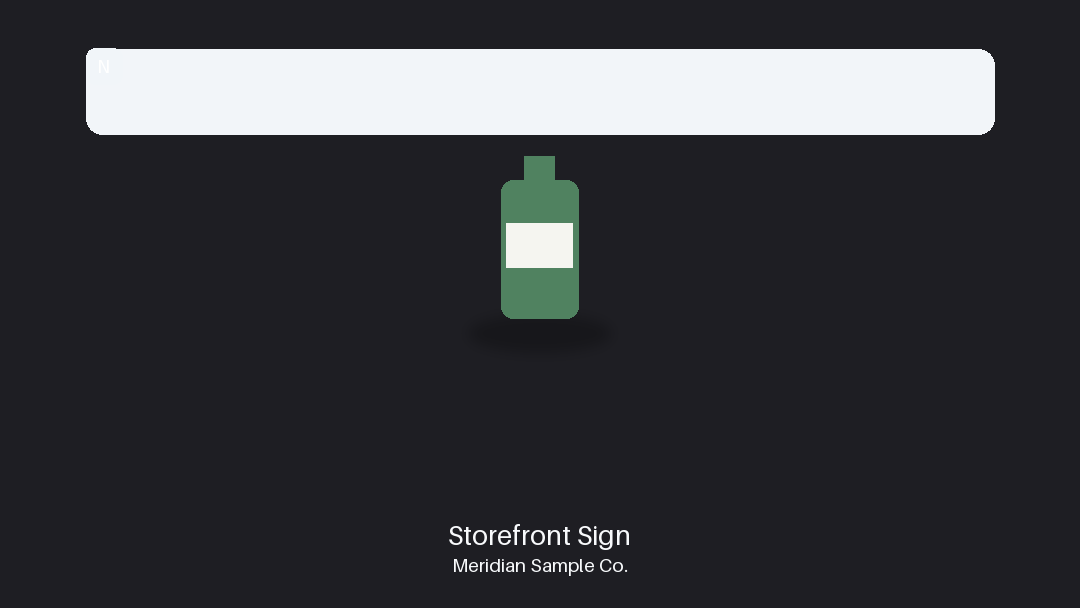 Storefront Sign variant 2