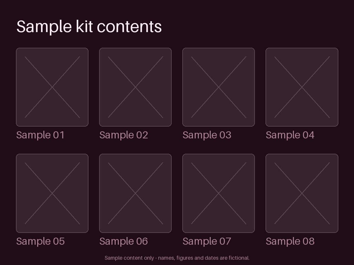 Kit Contents Grid canonical preview