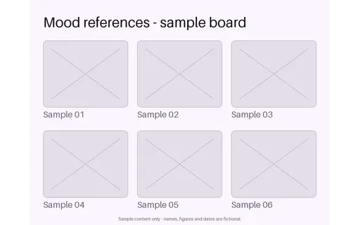Lifestyle Mood Grid template preview
