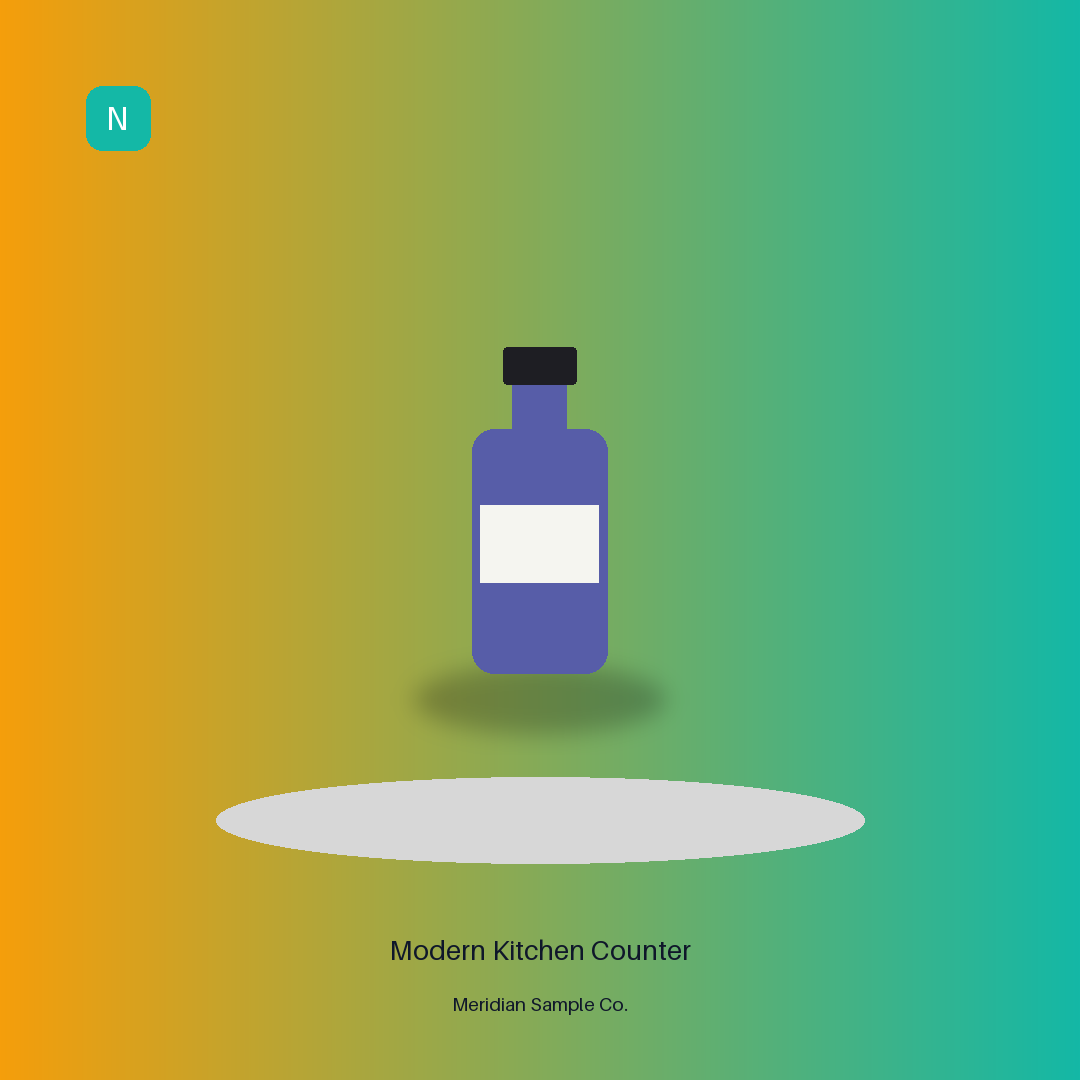 Modern Kitchen Counter variant 1
