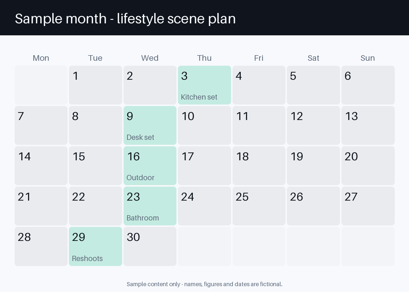 Seasonal Scene Calendar canonical preview