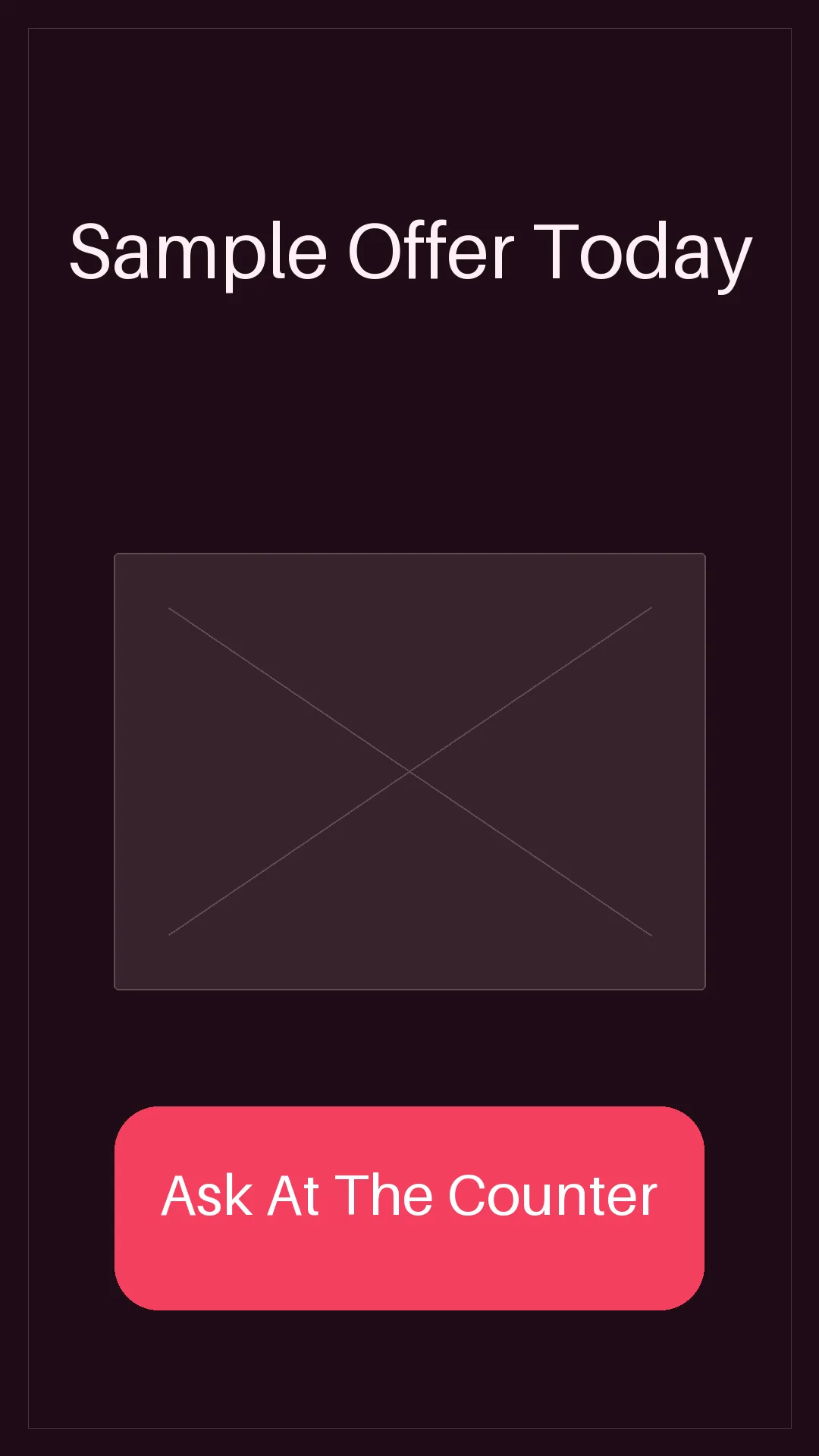 Checkout Screen Promo variant 2