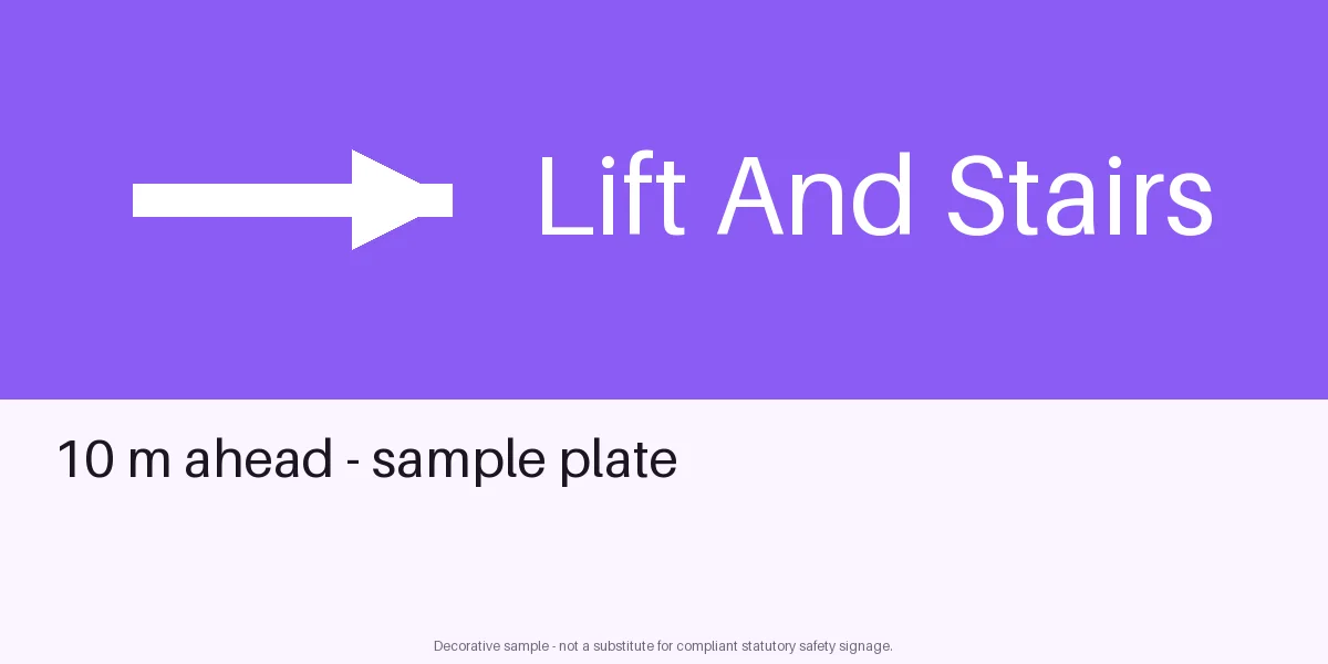 Lift And Stairs Plate variant 2