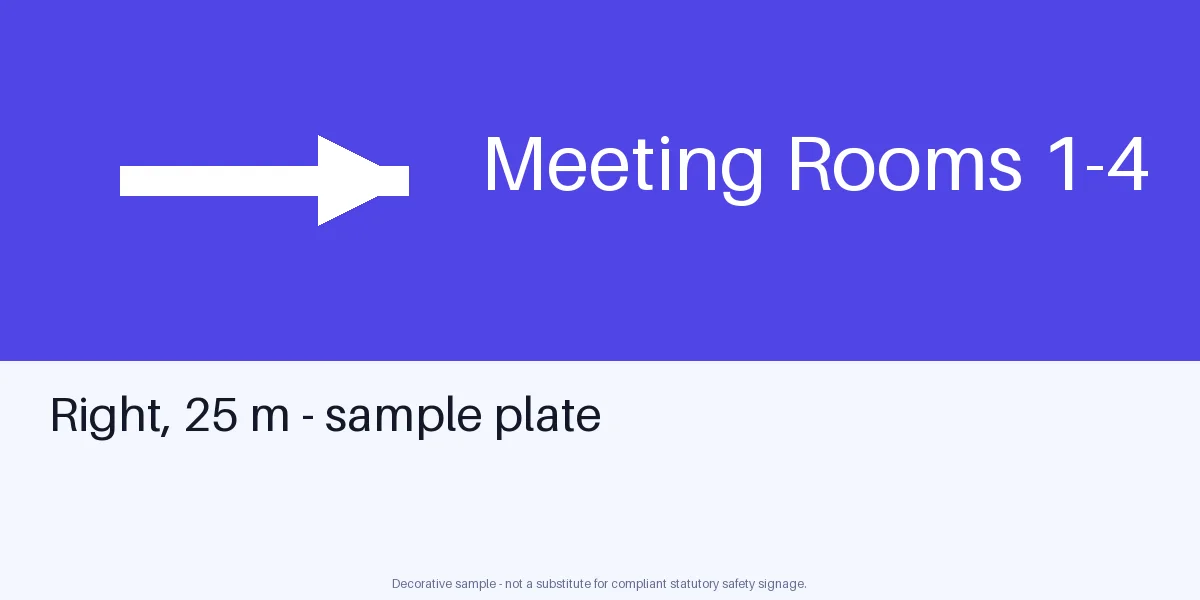 Meeting Room Direction variant 1