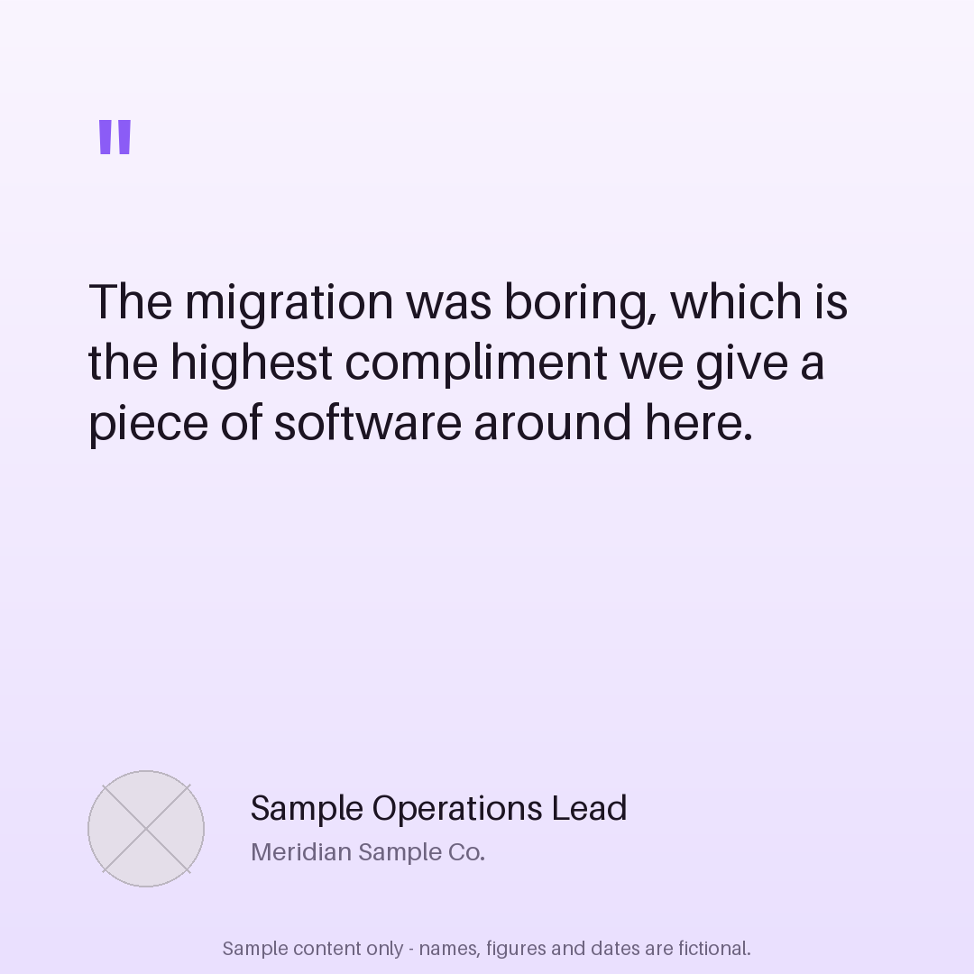 Customer Quote Panel canonical preview