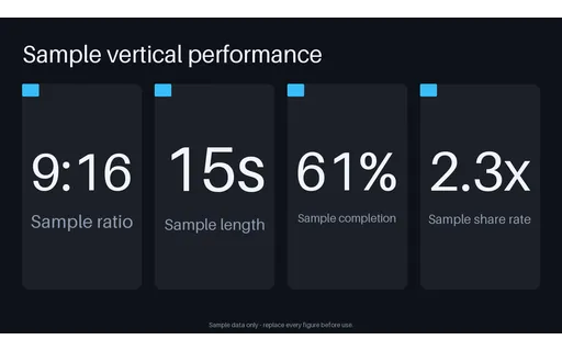 Vertical Format Stats template preview