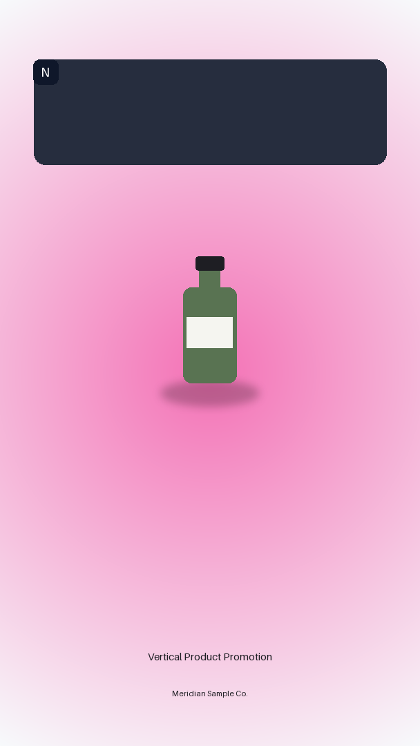 Vertical Product Promotion variant 1