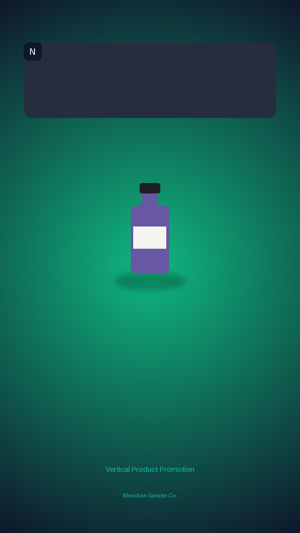 Vertical Product Promotion variant 3