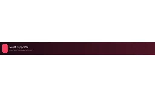 Alert Ticker Strip template preview