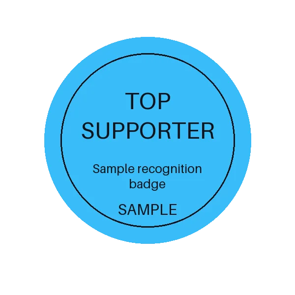 Top Supporter Badge variant 1