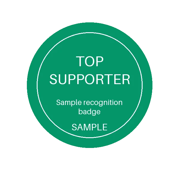 Top Supporter Badge variant 2