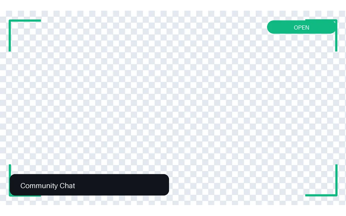 Chat Panel Side Frame detail preview