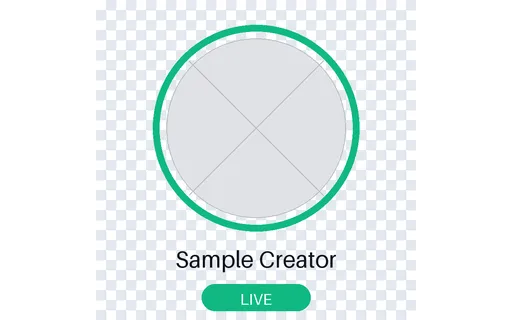 Live Presence Avatar Ring template preview