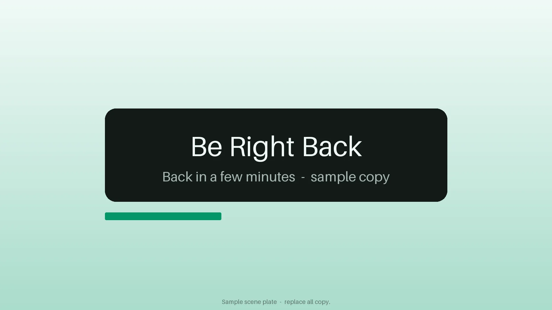 Be Right Back Scene Plate variant 1