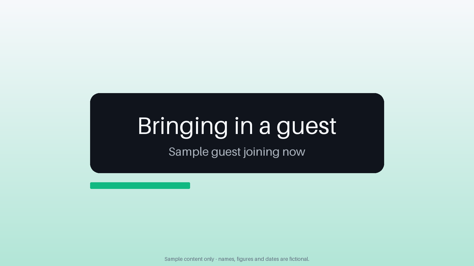 Guest Joining Plate canonical preview