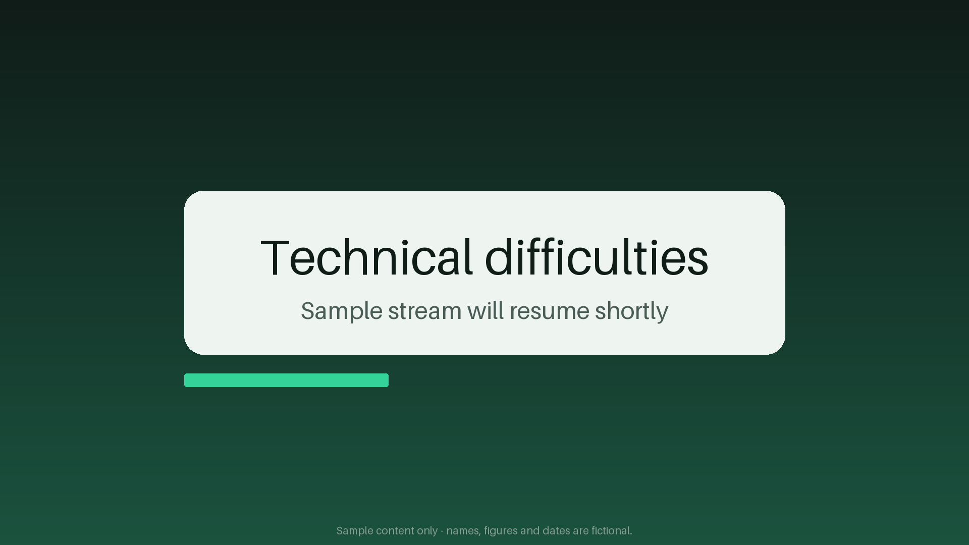 Technical Difficulties Plate canonical preview