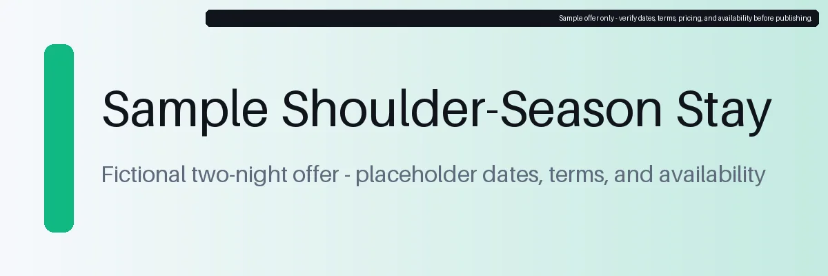 Seasonal Stay Offer variant 1