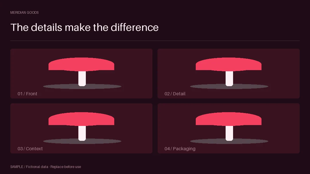 A+ Style Three Column: alternate brand palette 3