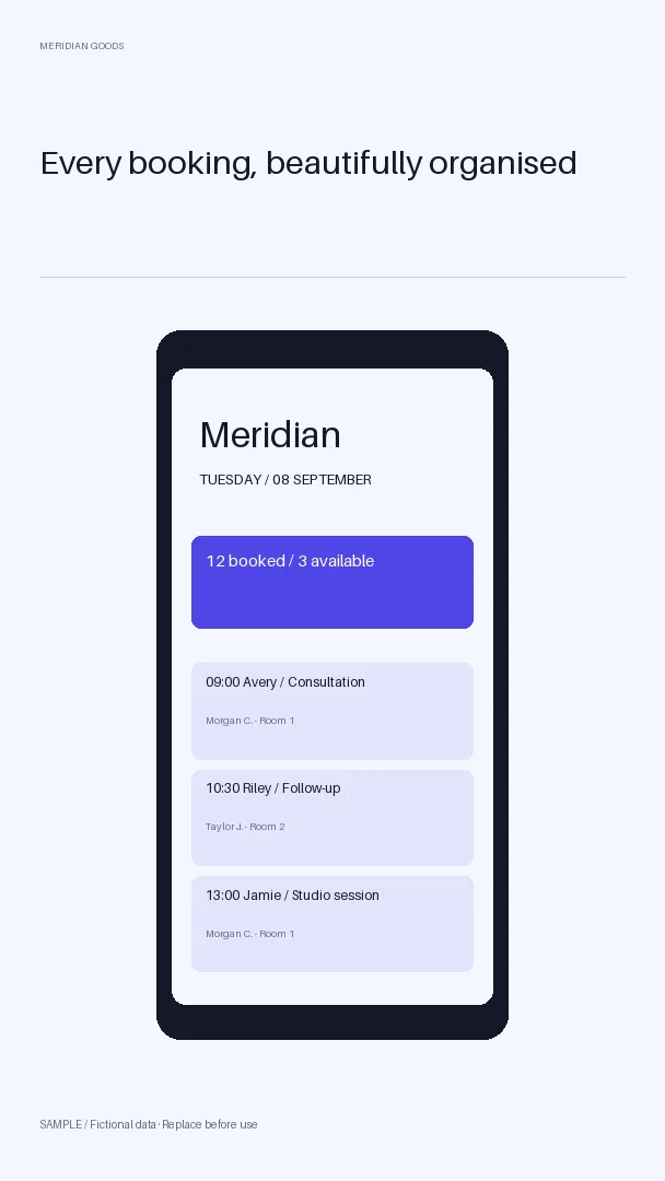 iOS Screenshot Frame: alternate brand palette 2