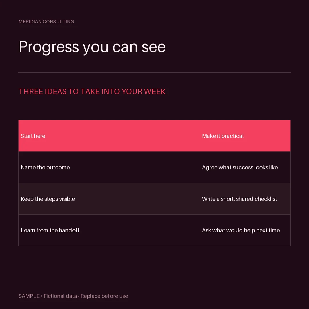 LinkedIn Insight Post: alternate brand palette 3
