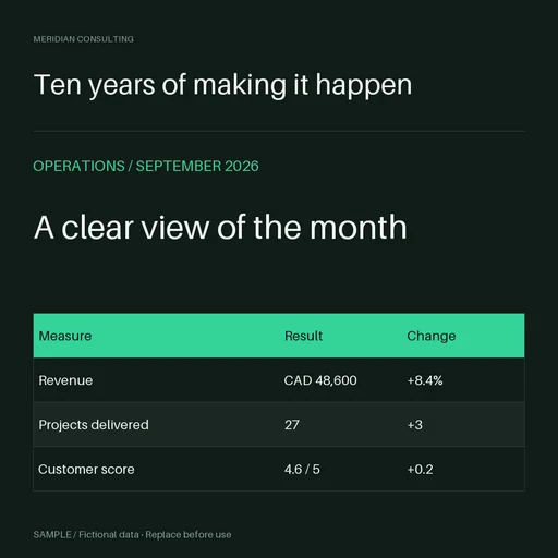Company Milestone Graphic template preview