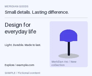 Medium Rectangle Ad: alternate brand palette 3