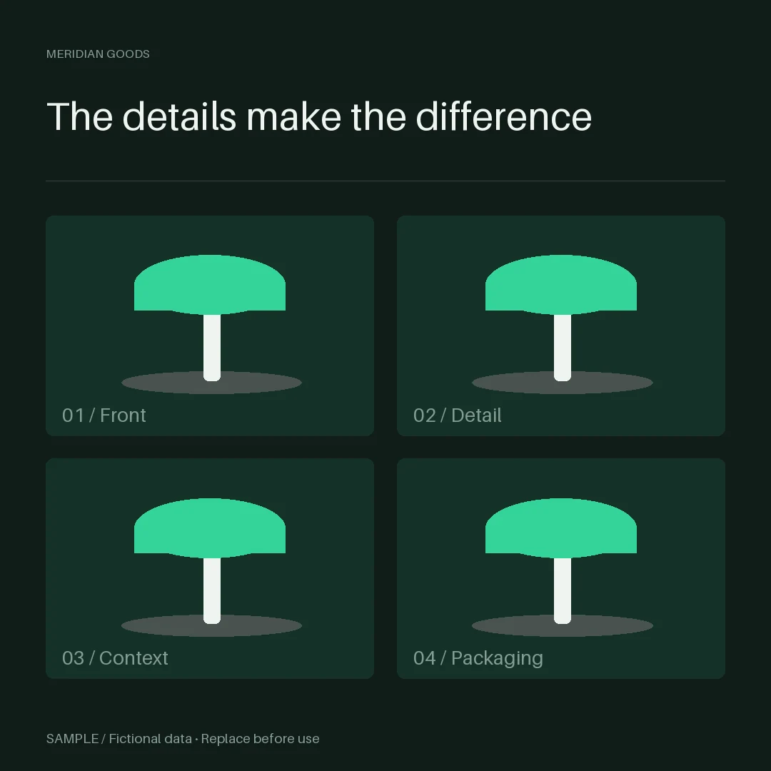 Product Collection Ad: alternate brand palette 1
