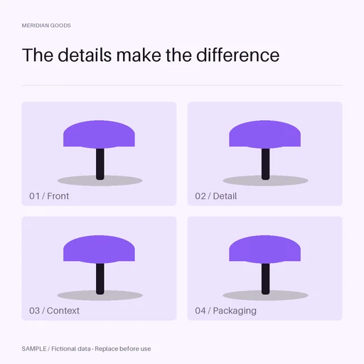 Retail New Collection template preview