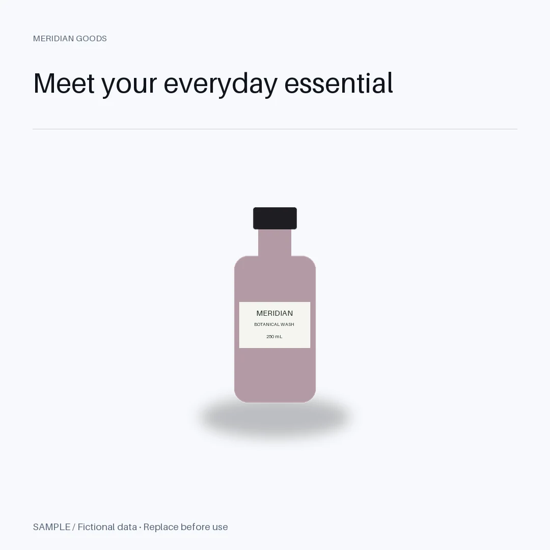 Feature Callout Listing: alternate brand palette 1