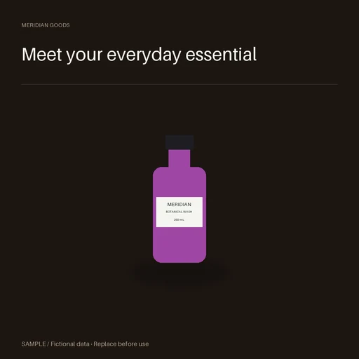 Packaging and Product Layout template preview