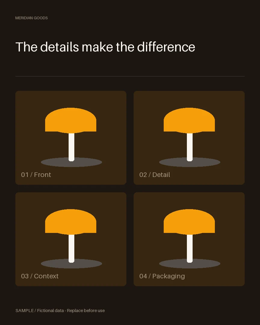 Collection Poster: alternate brand palette 3
