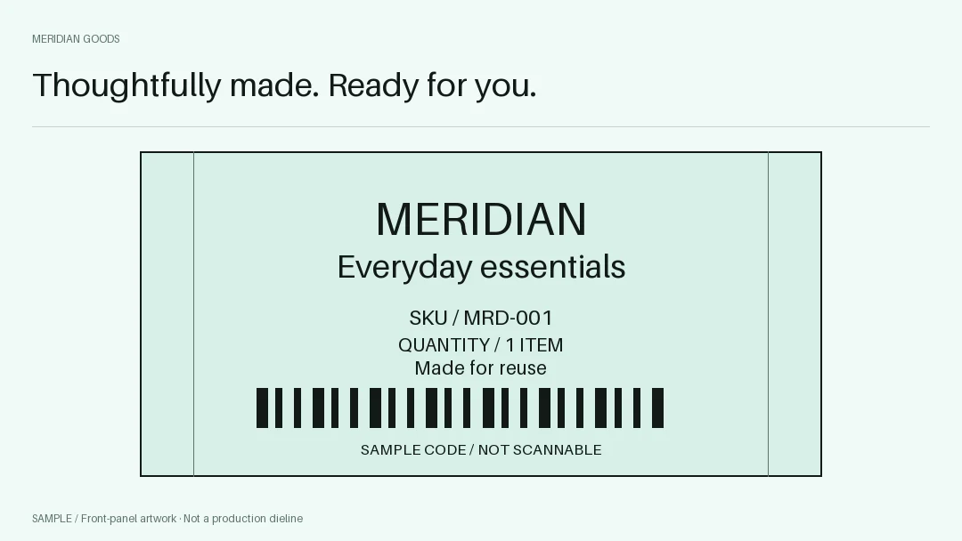 Cylinder Label Wrap: alternate brand palette 2