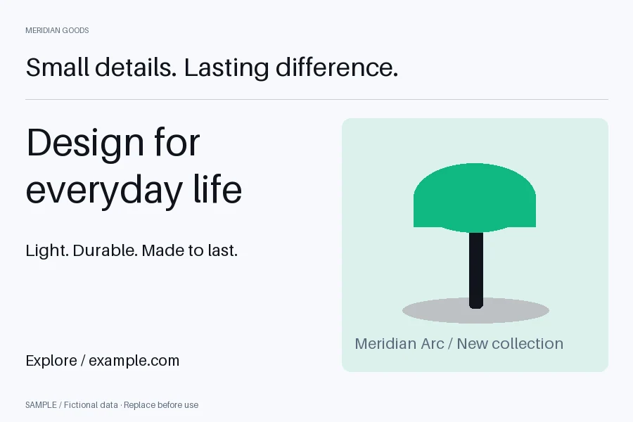Coupon Card: alternate brand palette 1