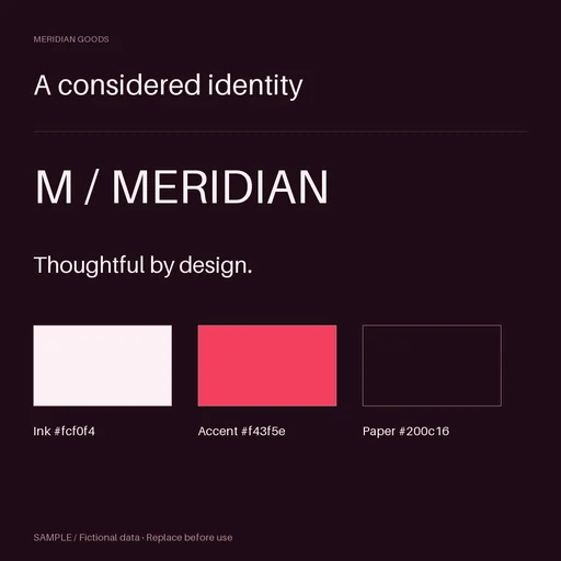 Brand Kit Secondary Lockup template preview