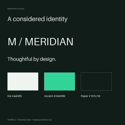 Brand Kit Social Avatar template preview