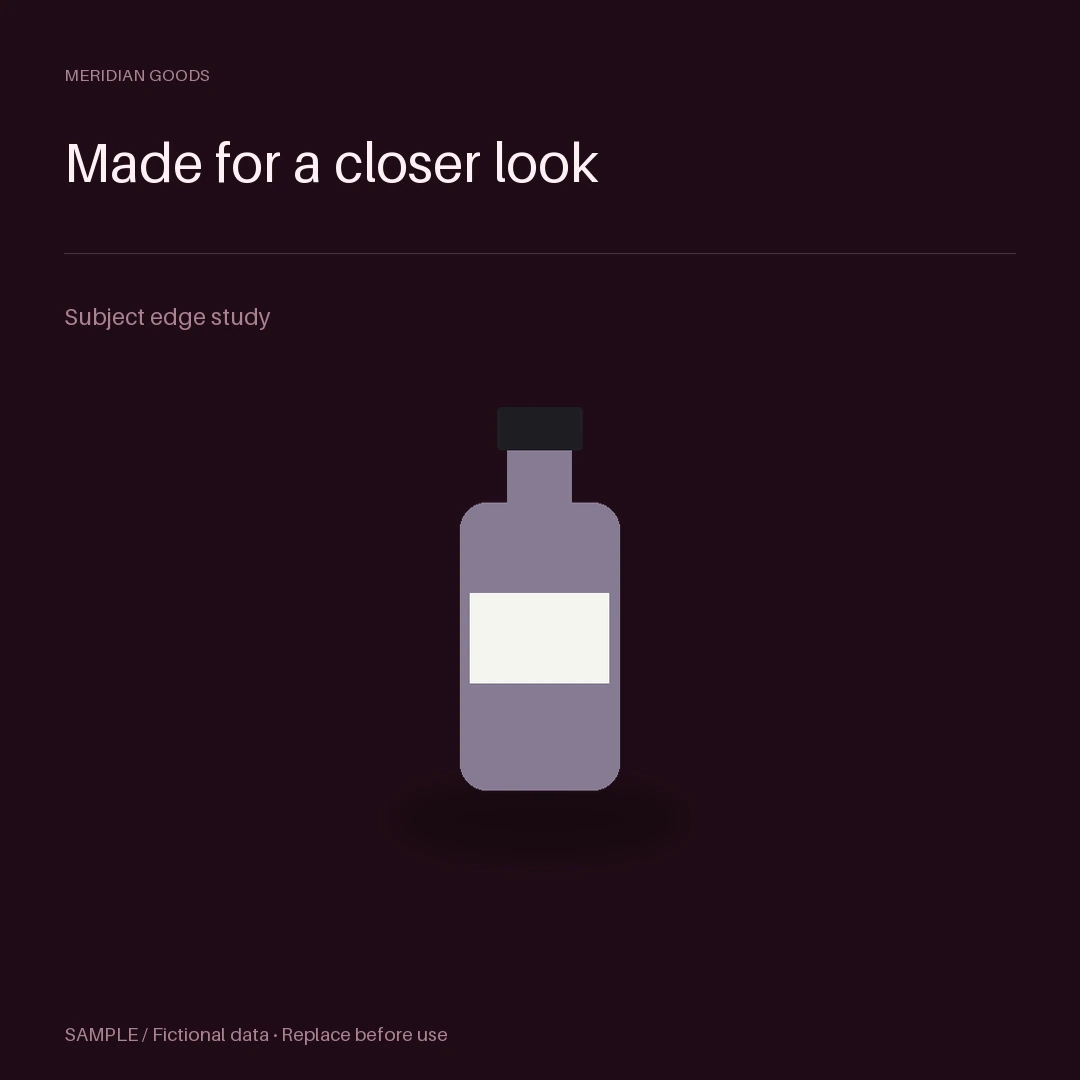 Glass Refraction Studio: editable hardcase with synthetic content