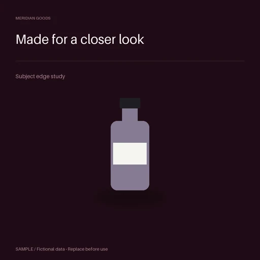 Glass Refraction Studio template preview