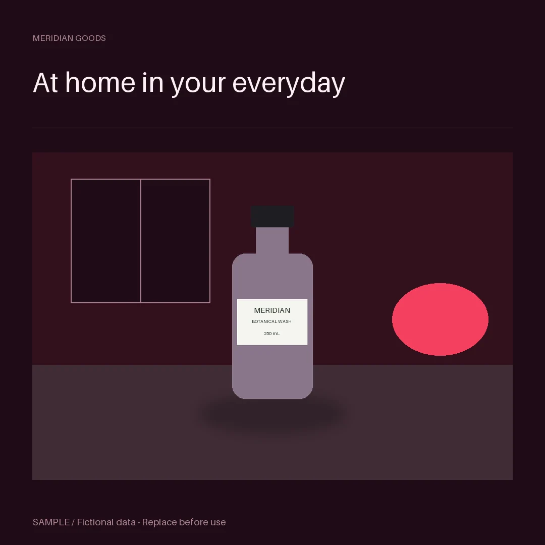 Minimal Office Desk: alternate brand palette 2