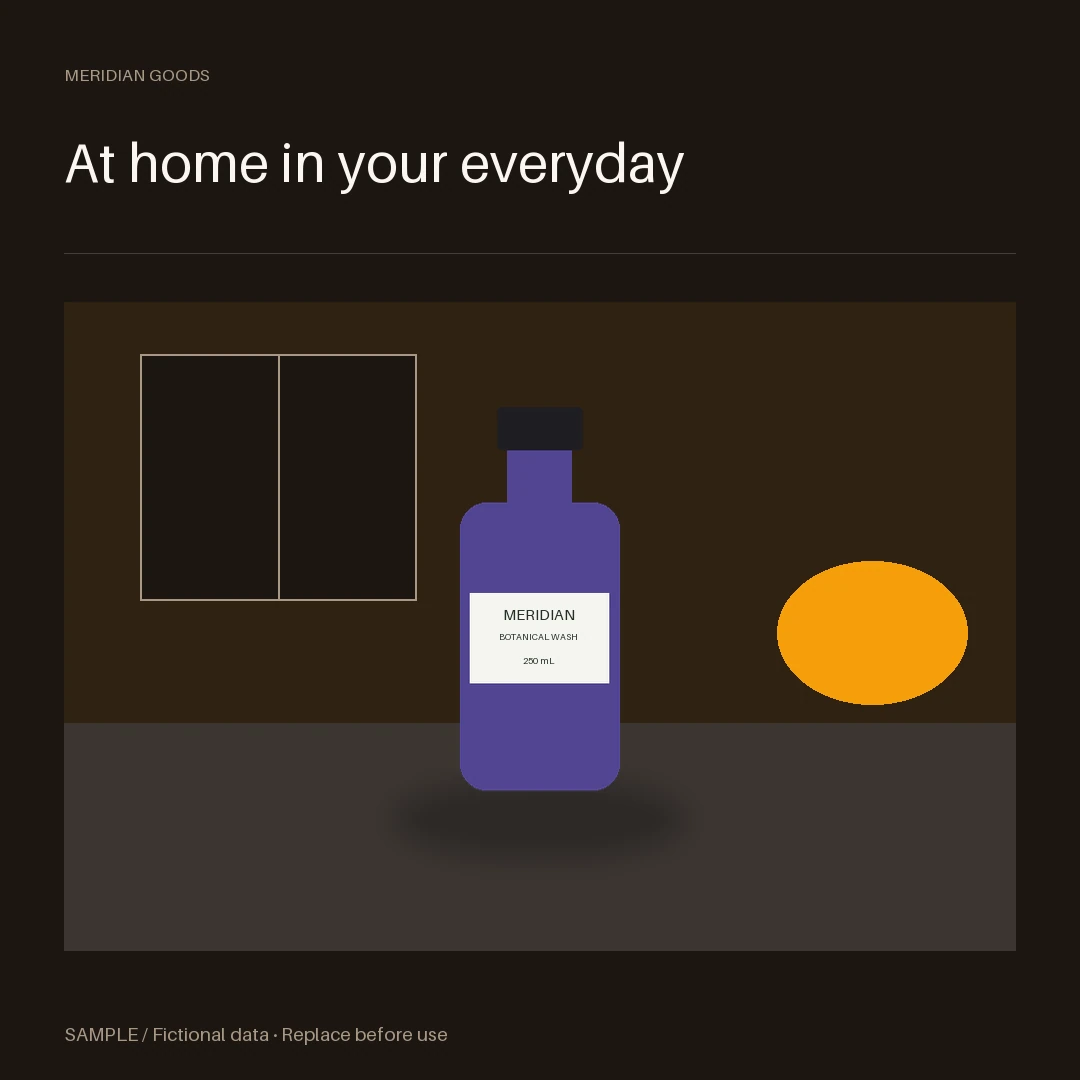 Spa and Wellness Shelf: editable lifestyle with synthetic content