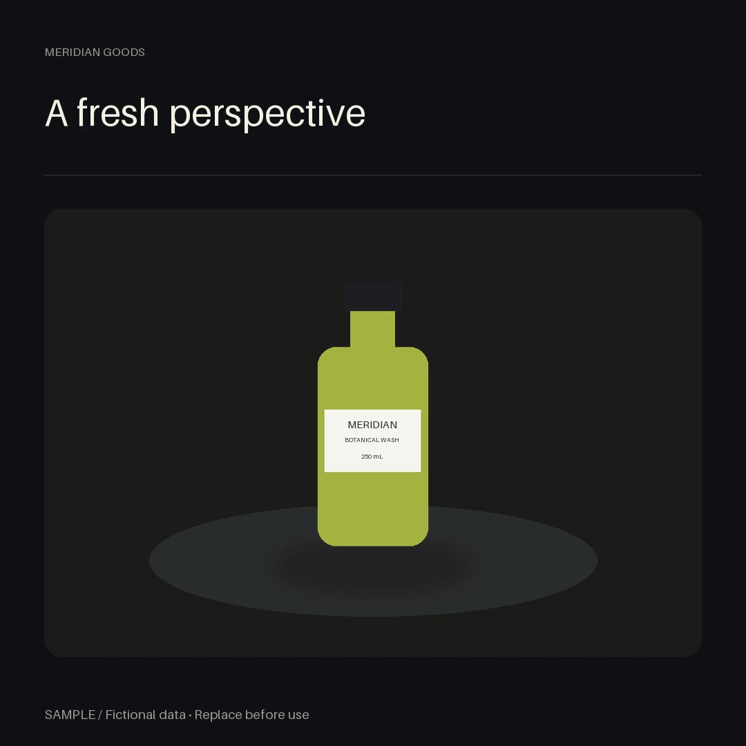 Black Luxury Pedestal: editable studio with synthetic content