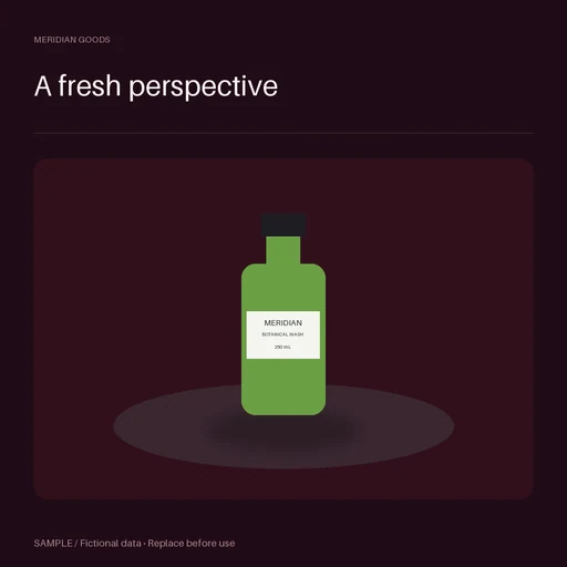 Geometric Podium Studio template preview
