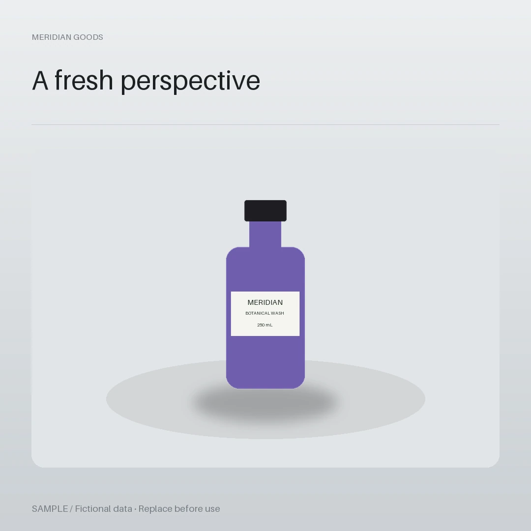Soft Grey Gradient Studio: editable studio with synthetic content