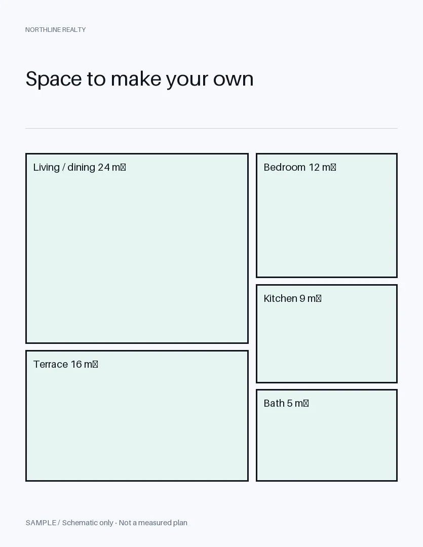 Floor Plan Cover: alternate brand palette 1